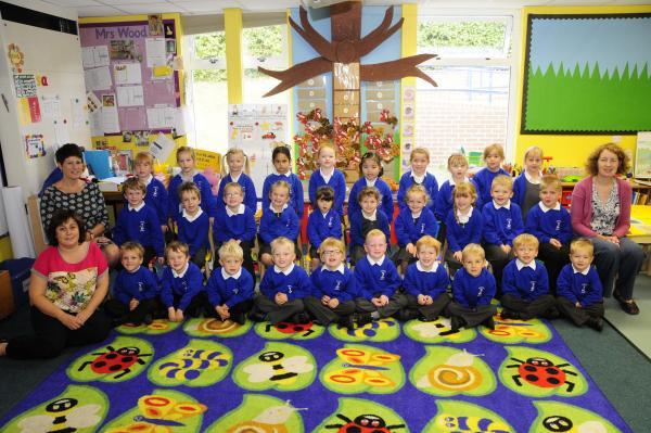 First Class 2014 - Reception class at Southill Primary School