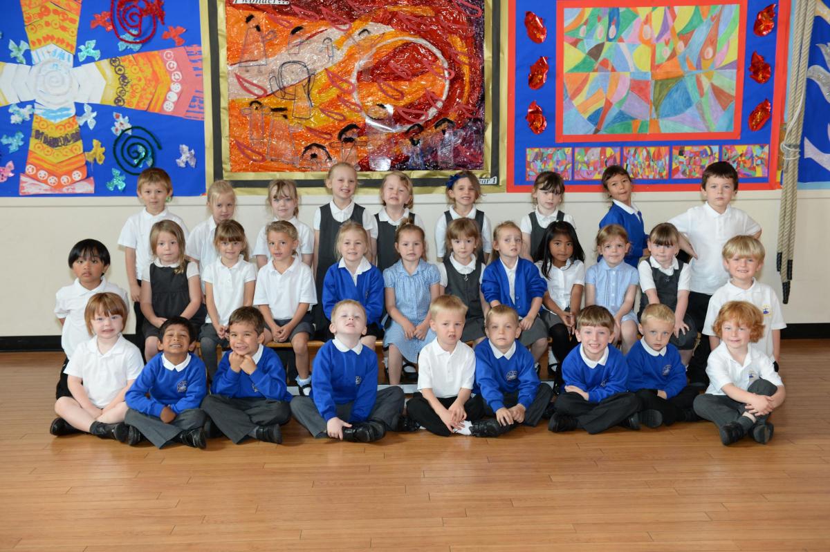 First Class 2014 - St John's Primary School, Weymouth. RJ class