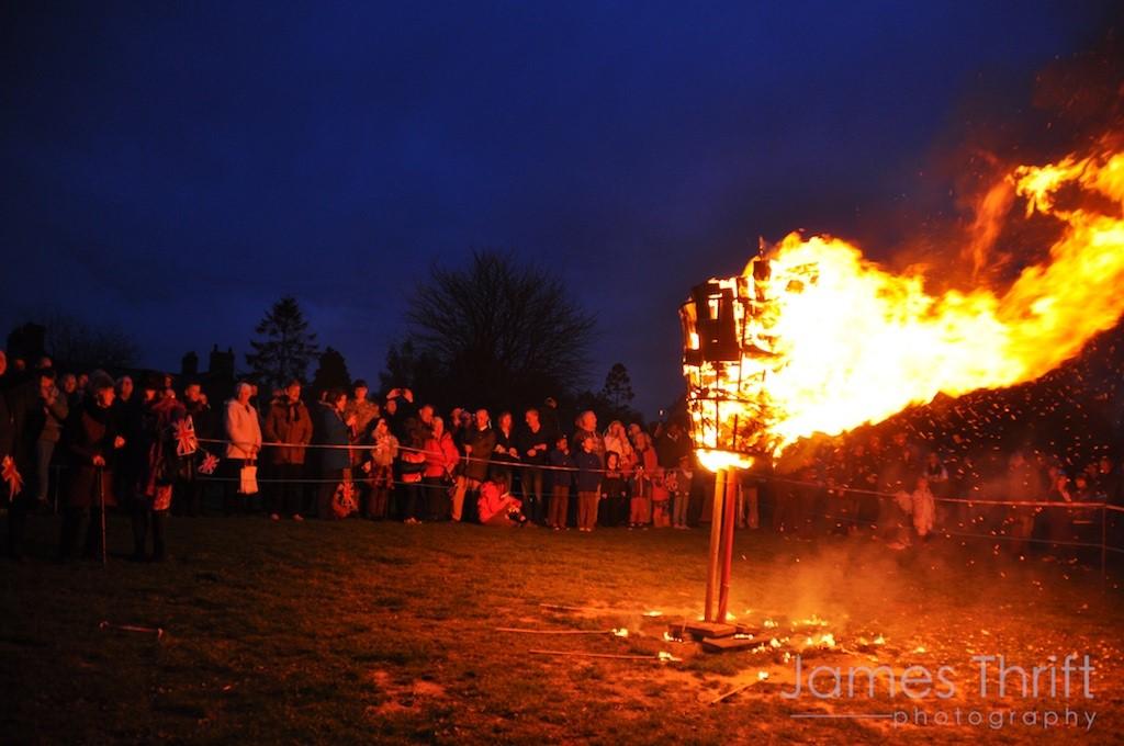 Shaftesbury beacon lighting. Picture by James Thrift www.jamesthrift.com