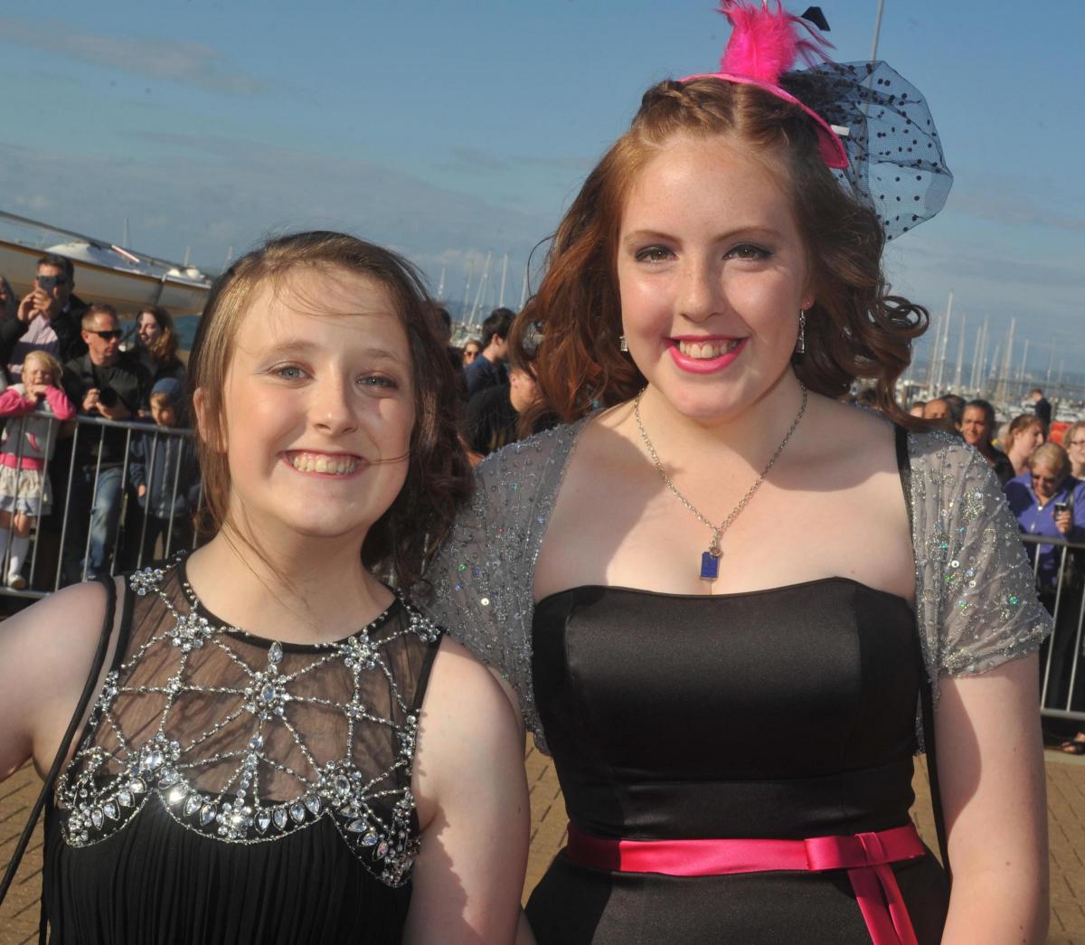 Year 11 students from IPACA attend their prom at the Weymouth and Portland Sailing Academy