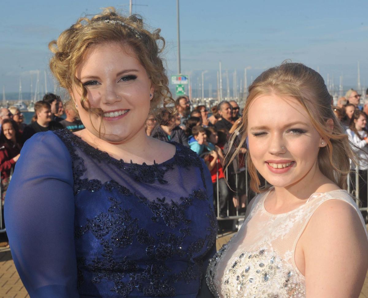 Year 11 students from IPACA attend their prom at the Weymouth and Portland Sailing Academy