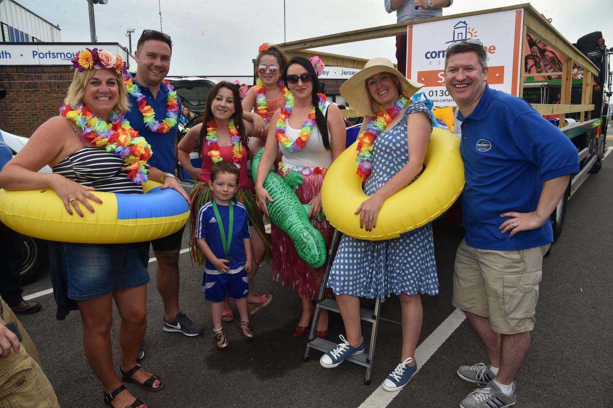 AT SEA: Wessex FM making a splash at Weymouth Carnival