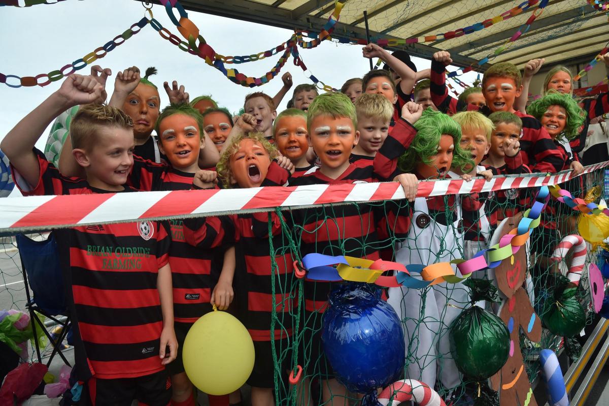 UMPA LUMPA: Wonka Factory for AFC Chesil at Weymouth Carnival