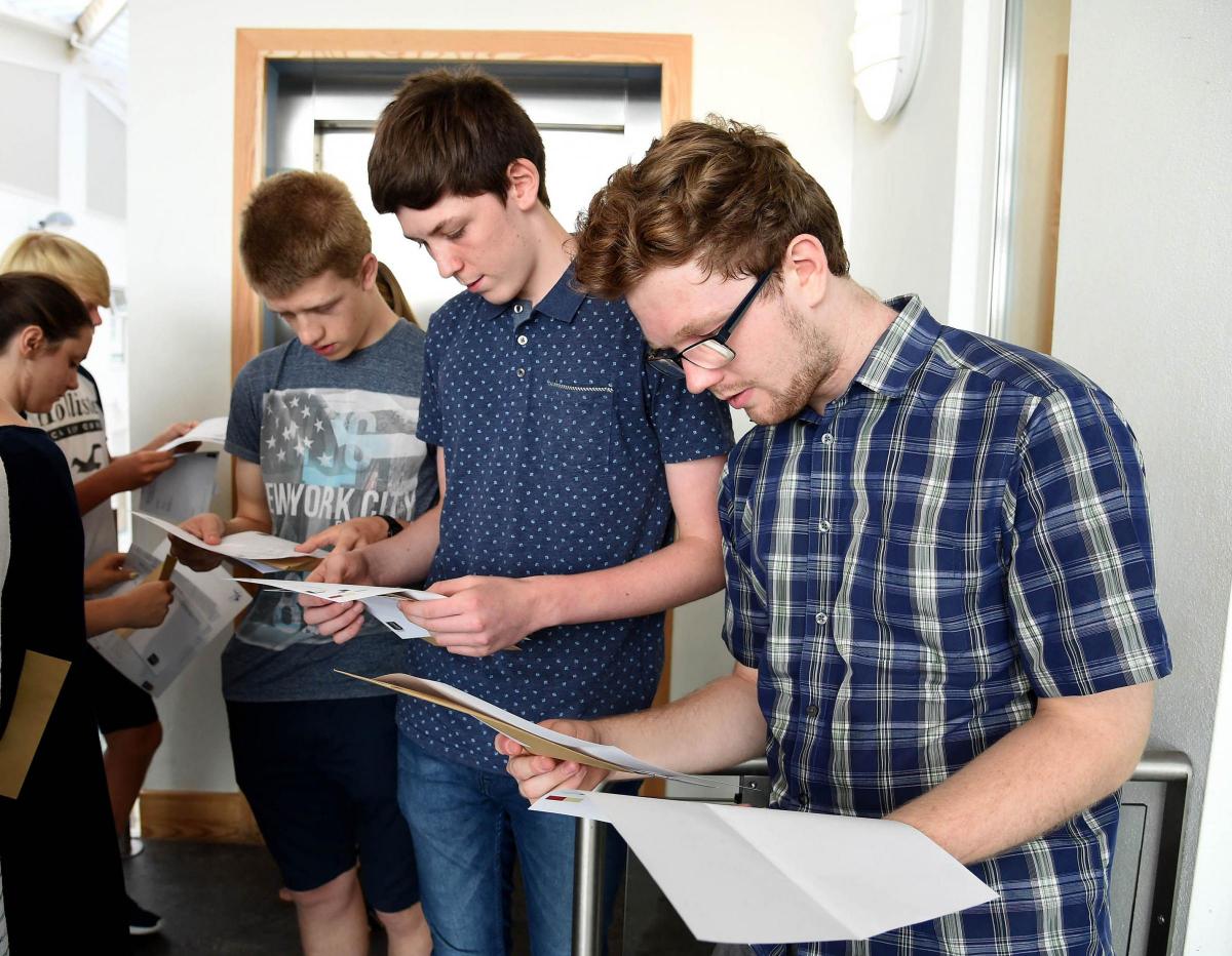 Students get their GCSE results at Wey Valley, IPACA, Thomas Hardye School, Budmouth College, All Saints