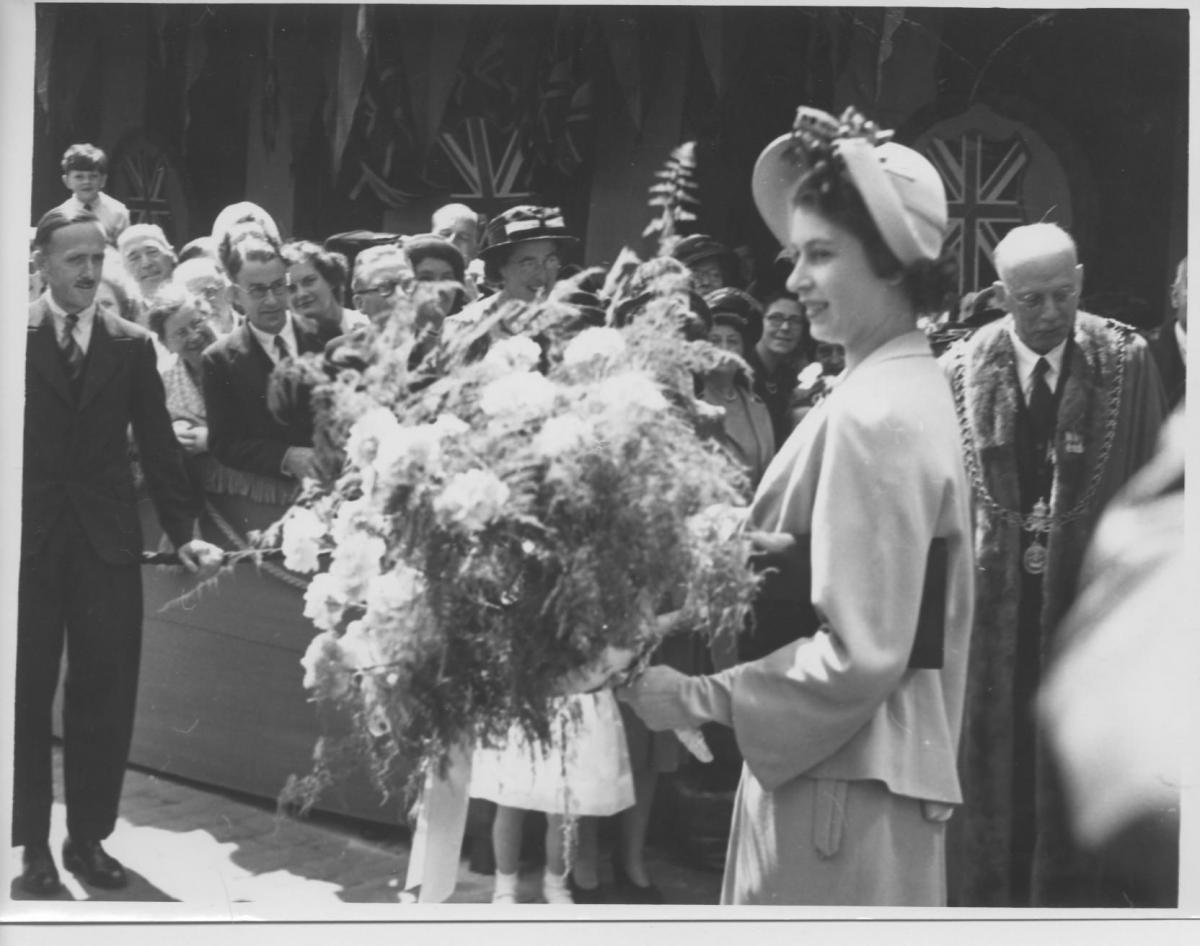 Looking back - The Queen in Dorset through the years