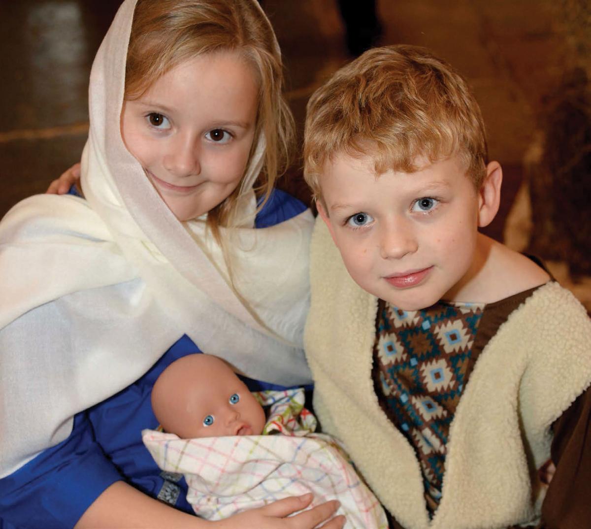 The nativity production at CerneAbbas First School. Picture: FINNBARR WEBSTER/F18551