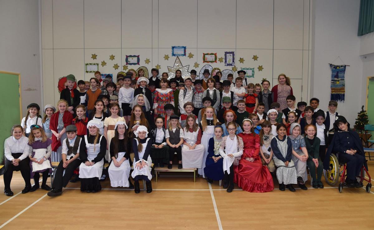 Holy Trinity Primary School, Weymouth, Victorian extravaganza Picture: JOHN GURD/JG18075
