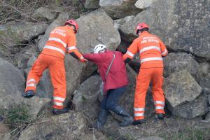 Woman rescued from quarry near Portland Bill
