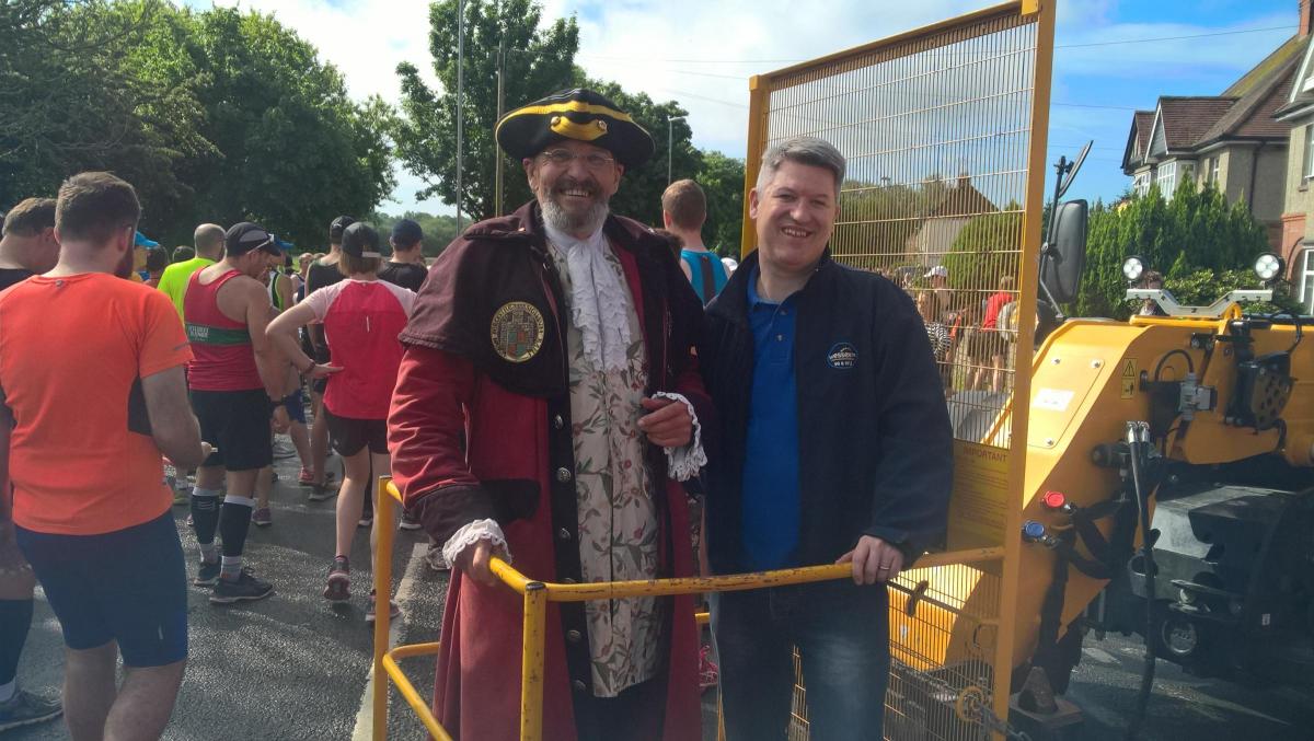 Town Crier Alistair Chisholm