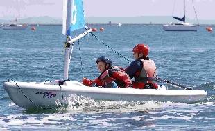 Pupils from state primary schools have been given a taste of dinghy sailing at the Weymouth and Portland National Sailing Academy.