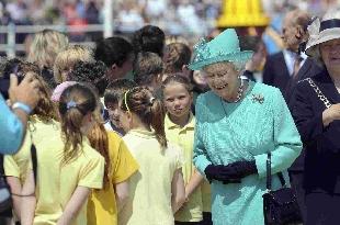 Thousands of people lined the streets to cheer the Queen and Prince Philip on Weymouth seafront. 
These are just a few of the photographs taken, to see more visit the Echo website dorsetecho.co.uk/photographs