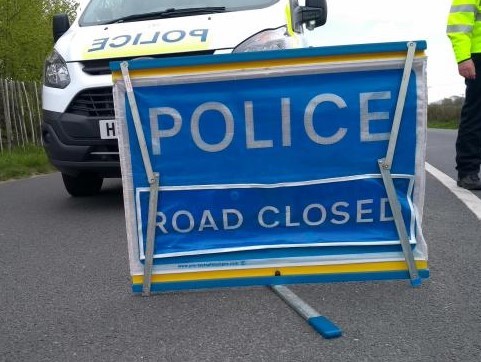 A31 now open after three-vehicle crash 