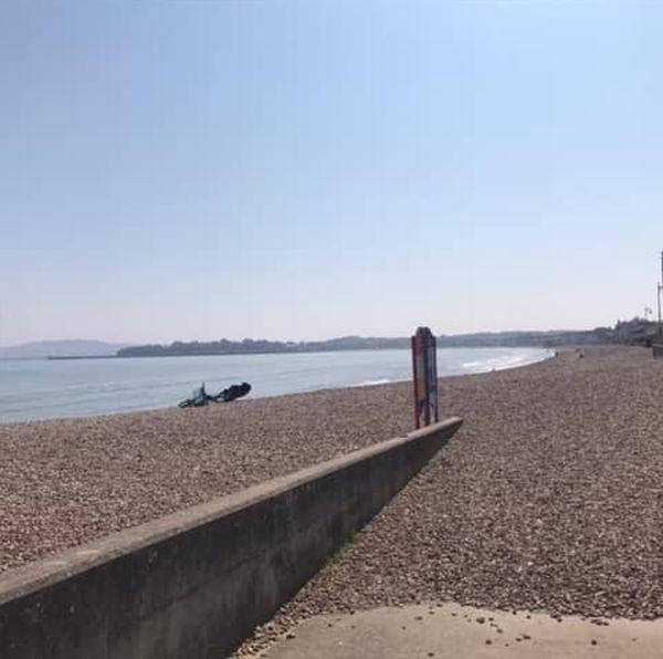 Cycling to the beach to sunbathe is not acceptable, police say  Picture: WEYMOUTH & PORTLAND POLICE