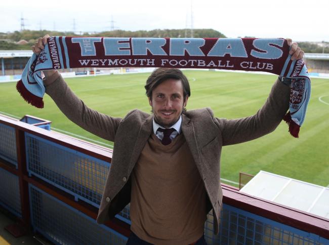 Brian Stock joined Weymouth in September 2020 Picture: MARK PROBIN/WEYMOUTH FC