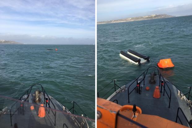Skipper Saved My Life As Fishing Boat Capsizes In Weymouth Bay And Sparks Navy Rescue Dorset Echo