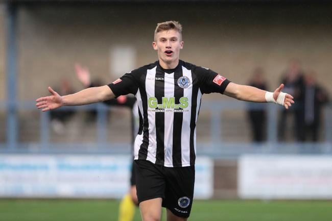 Olaf Koszela has re-joined Dorchester Town on loan from Torquay United Picture: PHIL STANDFIELD