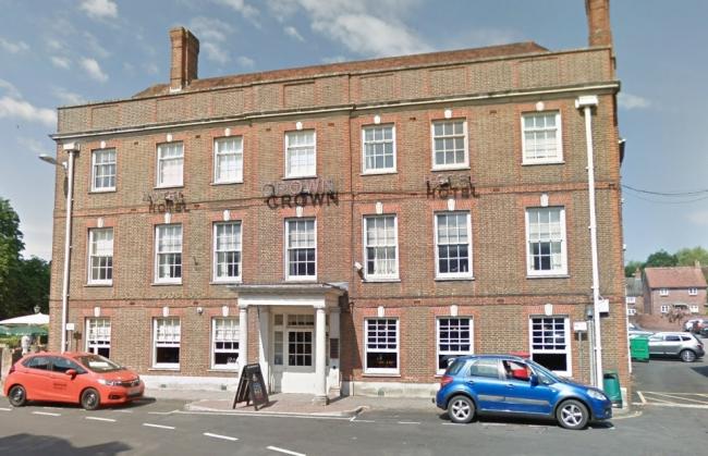 The Crown Hotel in West Street, Blandford Forum. Picture: Google Maps/ Street View