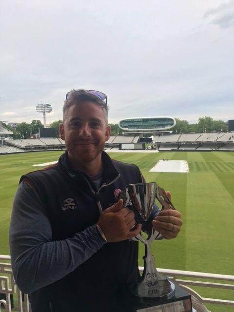 Former Chideock resident Paul Tweddle helped coach Somerset to victory in the One-Day Cup in 2019