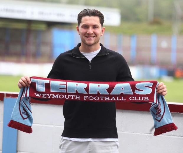 Dorset Echo: Tom Bearwish has signed for Weymouth Picture: MARK PROBIN