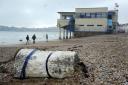 A smelly substance washed up on Weymouth Beach earlier this year