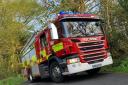 Firefighters were called to the fire in a pub kitchen
