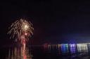 Fireworks off Weymouth beach