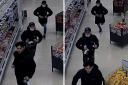 Police are looking to identify these three men