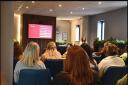 Wellness expert Sam Wilson delivers her ‘Vitality Live’ perimenopause and menopause workshop and course to employees of the RiskSTOP Group.