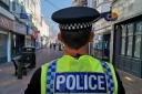 Police in Weymouth town centre