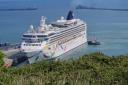 AN American cruise liner sailed into Portland Port this morning to bring thousands more tourists to Dorset.