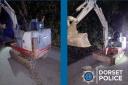 Dorset Police has issued images of a mini digger which was reportedly stolen and are appealing to anyone who recognises it to get in touch.