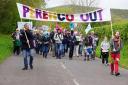 Extinction Rebellion marched to Wytch Farm on May 1.