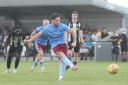 Weymouth skipper Tom Bearwish put his side ahead from the spot in the 48th minute
