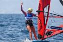 Emma Wilson was among the Dorset sailors to win medals in Marseille