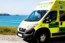 Ambulance on the coast