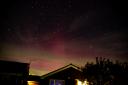 The incredible images captured the Northern Lights from Dorchester