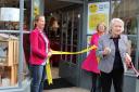 Kate Adie opens Dogs Trust charity shop in Sherborne