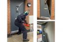 Arrests have been made as illegal drugs, cash, scales and mobile phones were seized from a Dorset property