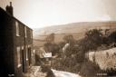 An old postcard of Eype in Dorset from a Claud Hider photograph