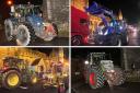 The WillDoes Christmas tractor run made its way through Dorset villages