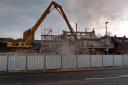 The old council offices at North Quay are due to be completely demolished by Friday,  February 1