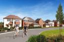 The Royal Oak eco electric housing development in Gillingham