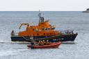 The all weather lifeboat and inshore lifeboat - 25th July 2022.