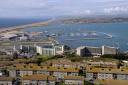 View from the Verne looking over Portland Harbour Picture: GRAHAM HUNT HG7449