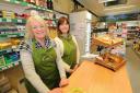 AWARD-WINNING: Manager Sue Williams and Louise Larder at  Broadwindsor Community Shop