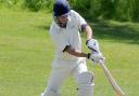 Nick Kneebone scored 78 and threw a direct hit run out for Abbotsbury        Picture: FINNBARR WEBSTER/F20331