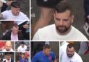 Images of 10 men wanted over violence at Euro 2020 final at Wembley have been released by police tonight