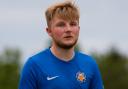 Archie McCarthy will return for Blandford United tomorrow 			  Picture: IAN MIDDLEBROOK
