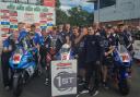 Dorset motorcycling manufacturer Spirit claimed a 1-2-3 finish at Oulton Park Picture: JAMES CASEY/SPIRIT MOTO CORSA