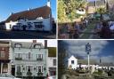 Rose and Crown (top left), Belvedere Inn (top right), Ropemakers (bottom left), and Square and Compass (bottom right) have all been named among the best pubs in Dorset according to CAMRA's Good Beer Guide. Pictures: Copyright various